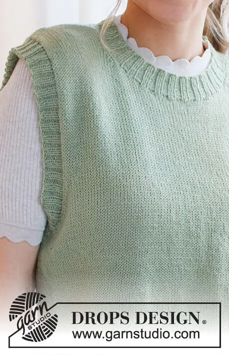 220-42 Abby Vest by DROPS Design